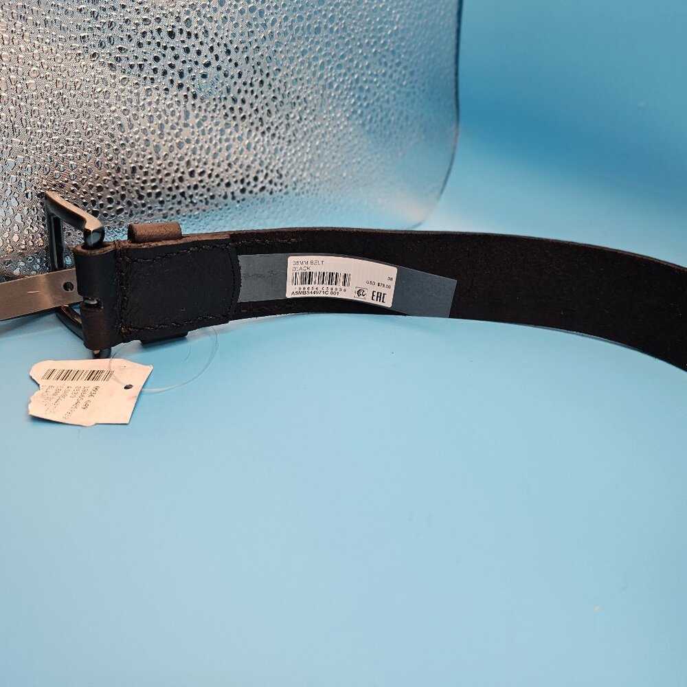 AllSaints Leather Belt – Size 38 – NWT - Picture 3 of 4
